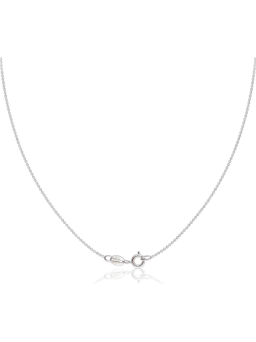 925 Sterling Silver 1.1mm Chain Necklace for Women - Elegant & Durable Jewelry